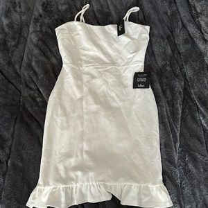 Lulus white long dress